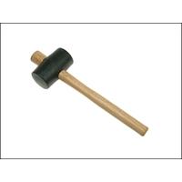 faithfull rubber mallet black 794g