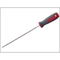 Faithfull Chainsaw File - 200mm x 4mm (8 in x 5/32 in) Handled