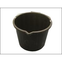Faithfull 3 Gallon 14 Litre Bucket - Black
