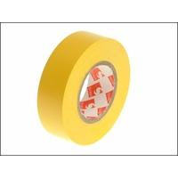 Faithfull PVC Electrical Tape 19mm x 20m Yellow