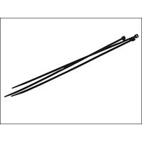 Faithfull Cable Ties (100) Black 200mm x 3.6mm