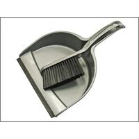 faithfull dustpan and brush set plastic