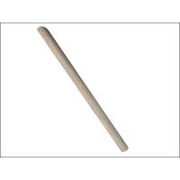 faithfull wooden broom handle 12m x 23mm 48in x 1516in