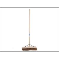 Faithfull Soft Coco Broom 450mm (18 inch) + Handle & Stay