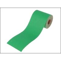 faithfull aluminium oxide paper roll green 115mm x 5m 40g