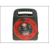 Faithfull Power Plus Easy Reel Cable Reel 25 Metre 13 Amp With 2 Socket (240 Volt)