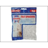 Faithfull Tile Spacer Long Leg 3mm Bag of 250