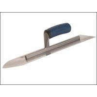 faithfull flooring trowel stainless steel 16 x 4in soft grip handle