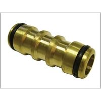 Faithfull Brass Two Way Hose Coupling