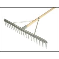 Faithfull Aluminium Landscape Rake Complete with Handle