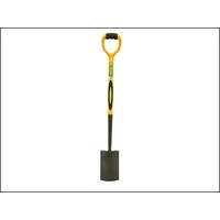 faithfull border spade soft grip shaft