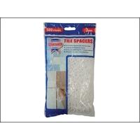 Faithfull Tile Spacer Long Leg 3mm Bag of 500