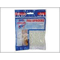 Faithfull Tile Spacer Long Leg 2mm Bag of 250