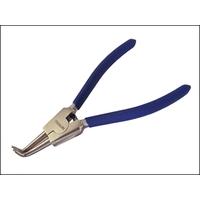 faithfull circlip pliers outside bent crv 180mm 75in