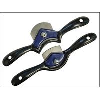 Faithfull Spokeshave Twin Pack (1 Flat and 1 Round)