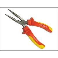 Faithfull BSU-VDE Insulated Long Nose Plier 200mm (8in)