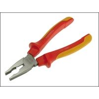 faithfull bsu vde insulated combination plier 200mm 8in