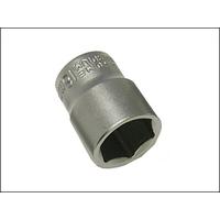 Faithfull Hexagon Socket Chrome Vanadium 3/8 in Drive 10mm