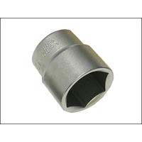 Faithfull Hexagon Socket Chrome Vanadium 1/2in Drive 24mm