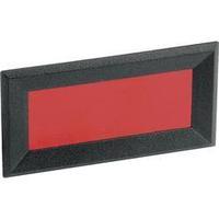 Face frame Black, Red (W x H) 64 mm x 28 mm Acrylonitrile butadiene styrene Mentor