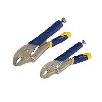 Fast Release Locking Pliers 7WR & 10WR Set of 2