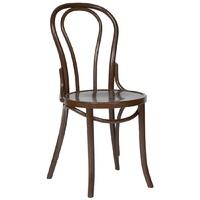 Fameg Bentwood Bistro Sidechair Walnut Finish (Pack of 2) Pack of 2