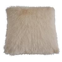 Faux Fur Cushion, Polyester/Acrylic