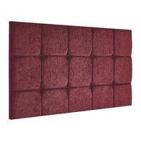 fairburn frienza velour headboard ruby small double