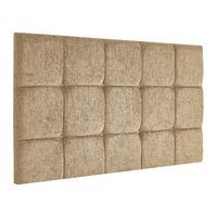 fairburn frienza velour headboard champagne single