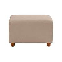 Faux Leather Footstool