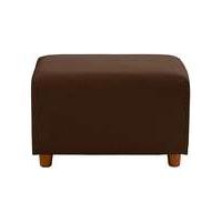 Faux Leather Footstool