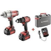 Facom Cordless drill, Cordless impact driver 18 V 3 Ah Li-ion incl. spare battery, incl. case