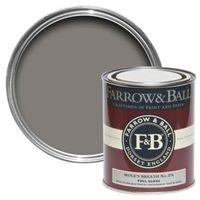 Farrow & Ball Interior & Exterior Mole\'s Breath No.276 Gloss Paint 750ml