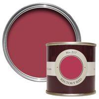 farrow ball rectory red no217 estate emulsion 100ml tester pot