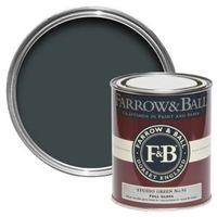 Farrow & Ball Interior & Exterior Studio Green No.93 Gloss Paint 750ml