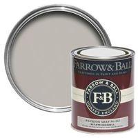 farrow ball pavilion gray no242 mid sheen estate eggshell paint 750ml