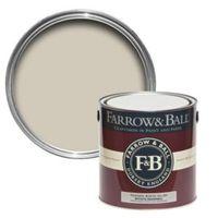 Farrow & Ball Shaded White No.201 Mid Sheen Estate Eggshell Paint 2.5L