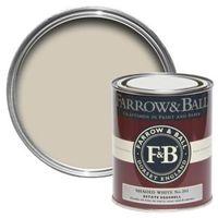 farrow ball shaded white no201 mid sheen estate eggshell paint 750ml