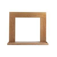 fairford oak veneer mdf fire surround set