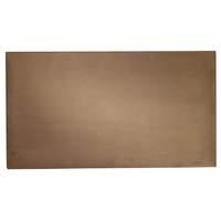 Fabia Upholstered Headboard Suede Brown Single