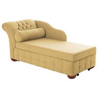 Fabric Chaise Longue Sofa