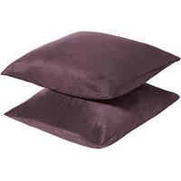 Faux Suede Cushions, Pair