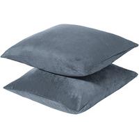 Faux Suede Cushions, Pair