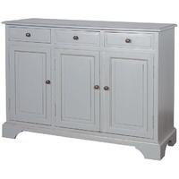 Fayence Grey 3 Door Sideboard