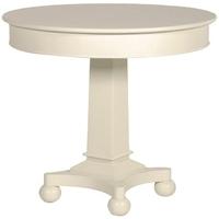 Fayence Cream Pedestal Dining Table