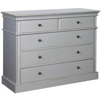 Fayence Grey 2 Over 3 Chest of Drawer