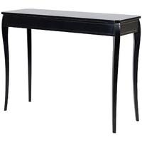 Fayence Black Small Console Table