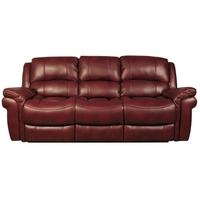 Farnham Burgundy 3 Seater Sofa