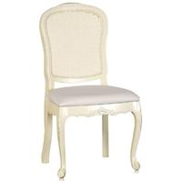 Fayence Cream Rattan Dining Chair