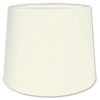 Faux Silk Cream 18inch Drum Shade